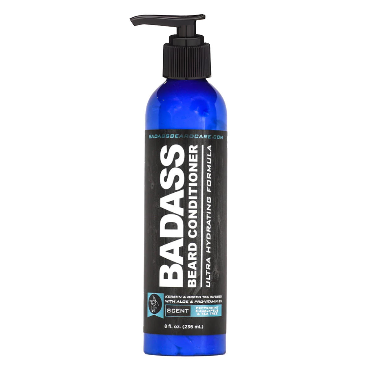 Badass Beard Care Mint, Eucalyptus, & Tea Tree Beard Conditioner - Soften & Tame