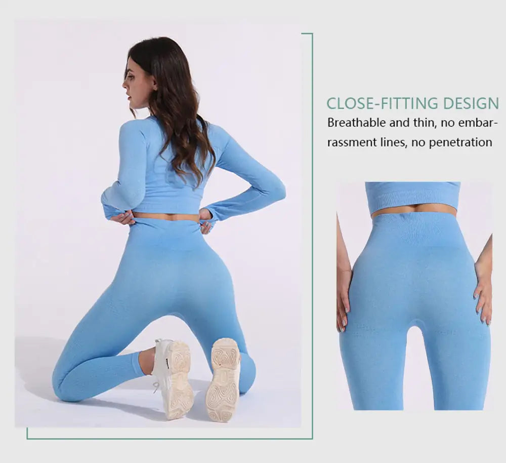 Premium Moisture-Wicking Yoga Wear Set