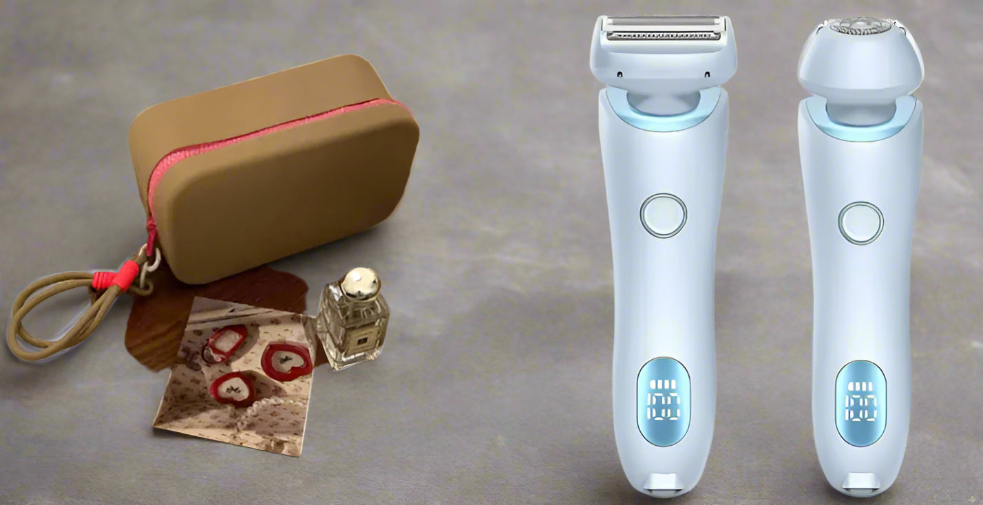 2-in-1 Women's Electric Shaver – Smooth, Gentle & Efficient Grooming