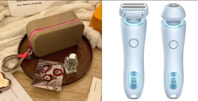 2-in-1 Women's Electric Shaver - Smooth & Gentle Grooming