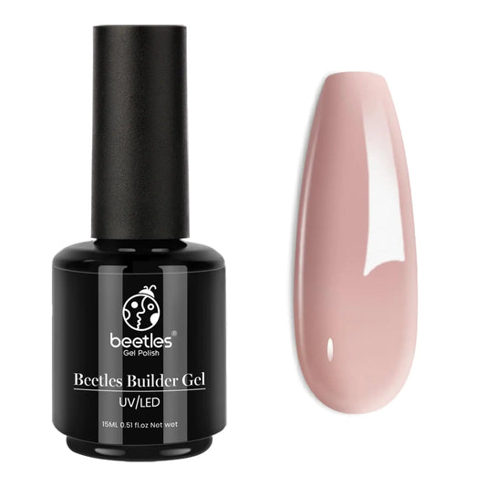 Beetles 7-in-1 Builder Gel - Nude Purple, 0.5 Fl Oz