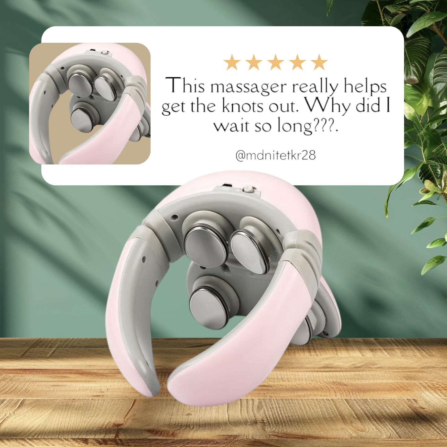 4D Nackenmassagegerät