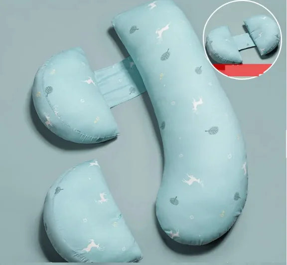 Ergonomic Side Sleeping Pregnancy Pillow for Comfort