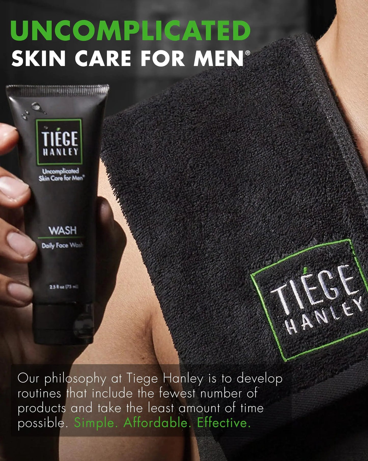 Advanced Men's Skincare Set - Tiege Hanley Level 2