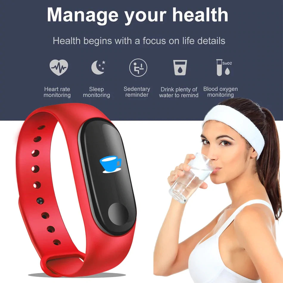 Smart Fitness Tracker Bracelet