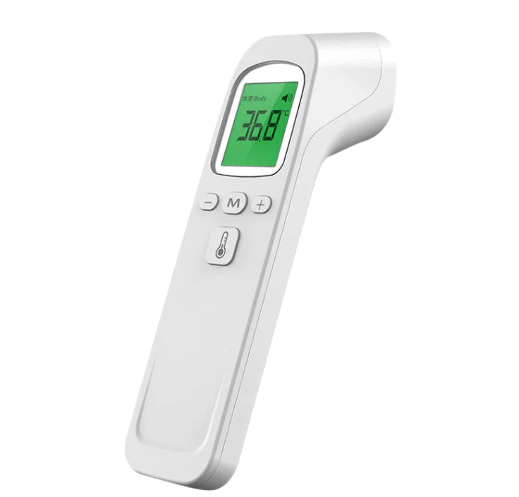 Non-Contact Affordable Digital Thermometer with Backlit LCD Screen