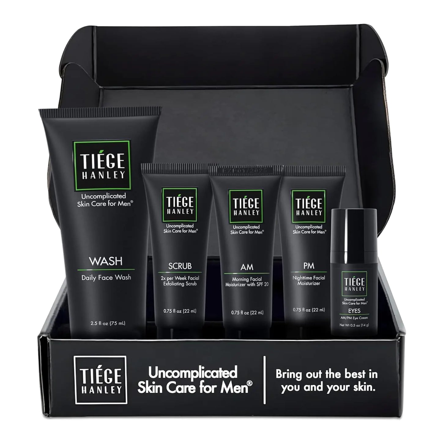 Advanced Men's Skincare Set - Tiege Hanley Level 2