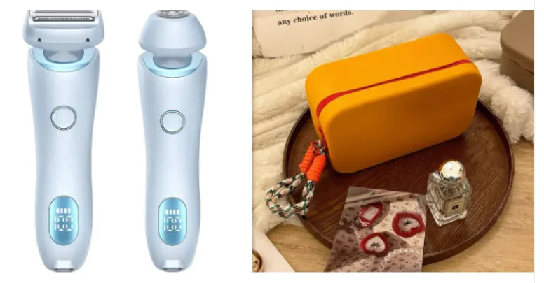 2-in-1 Women's Electric Shaver – Smooth, Gentle & Efficient Grooming