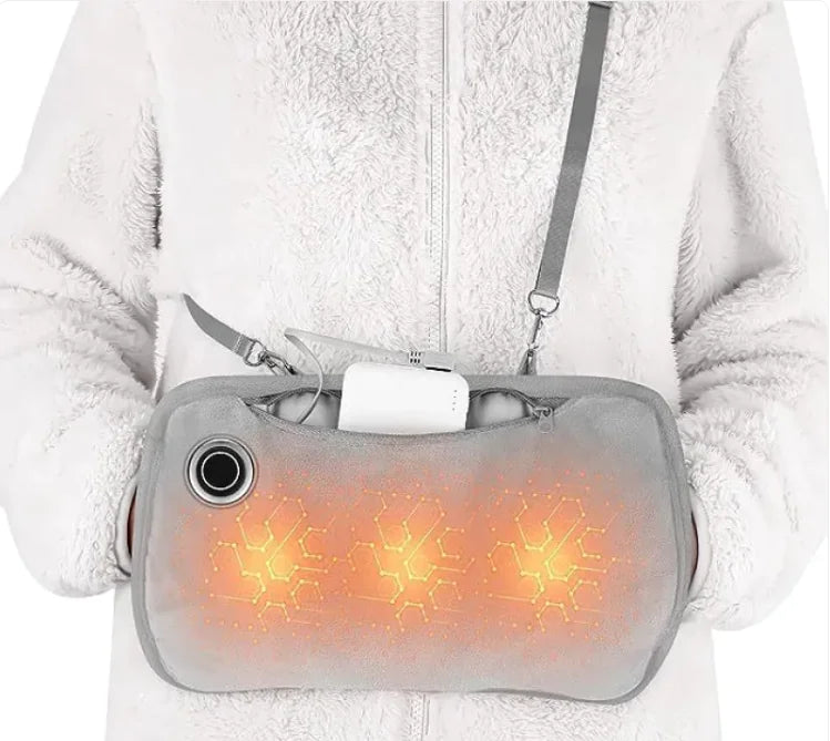 Eco-Friendly Graphene Electric Hand Warmer - Portable & Foldable