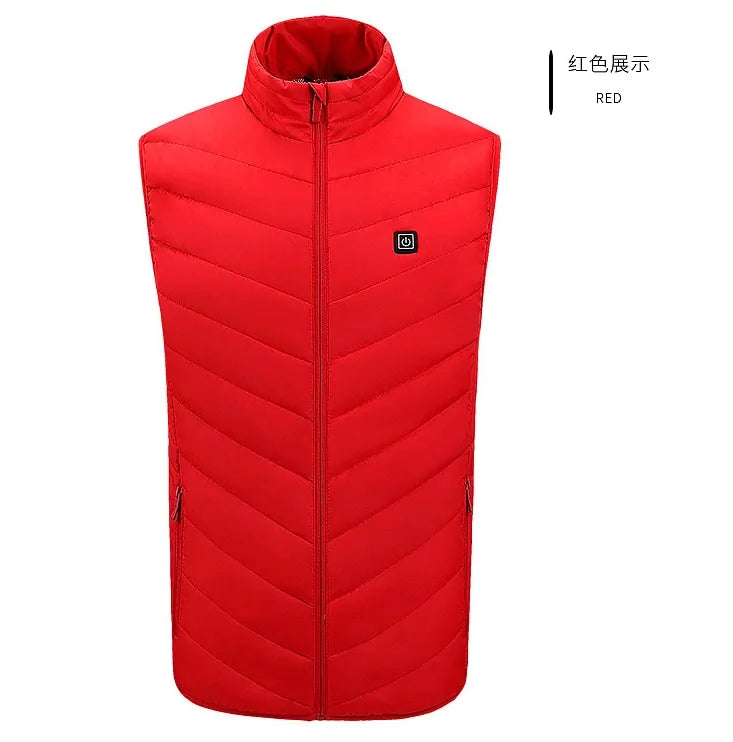 USB Heated Winter Jacket - Waterproof & Adjustable Heat