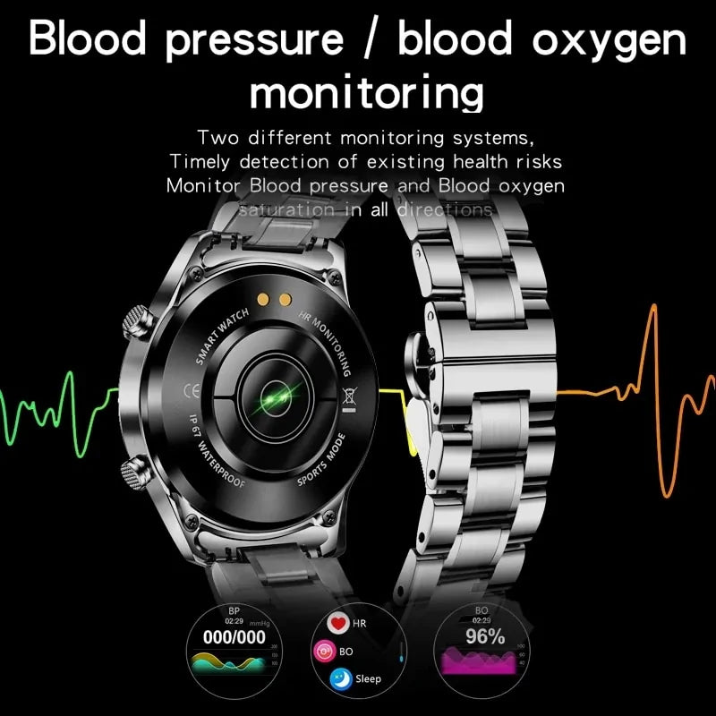 Waterproof Fitness Smartwatch with Multi-Sport Mode