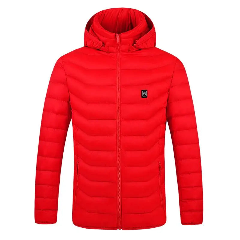 USB Heated Winter Jacket - Waterproof & Adjustable Heat