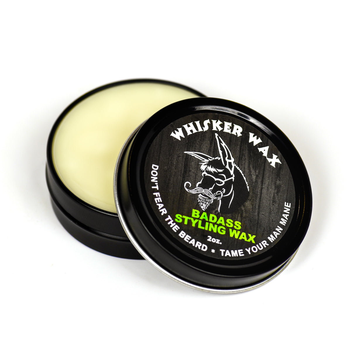 Badass Beard Care Badass Styling Wax - Extra-Strong Hold for Men