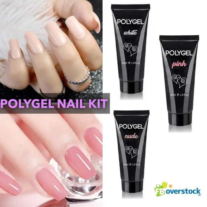 Premium Polygel Nail Kit for Salon-Quality Nails