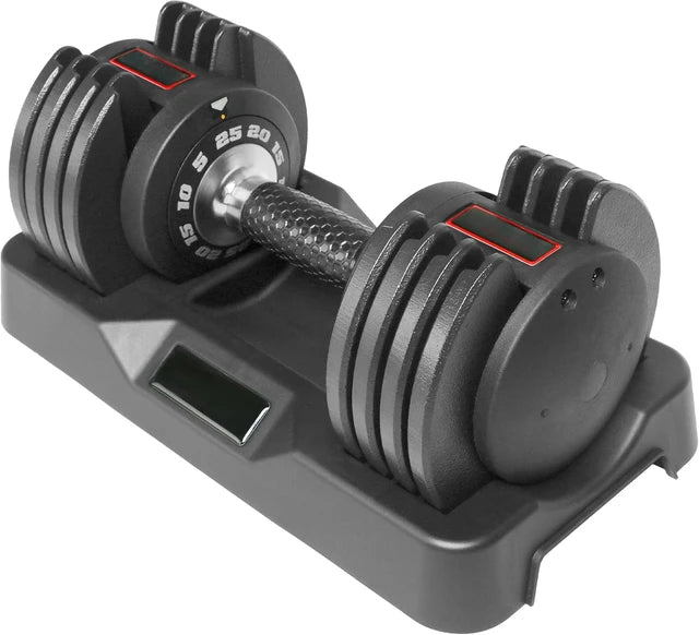 Versatile Adjustable Dumbbell with Rotating Handle