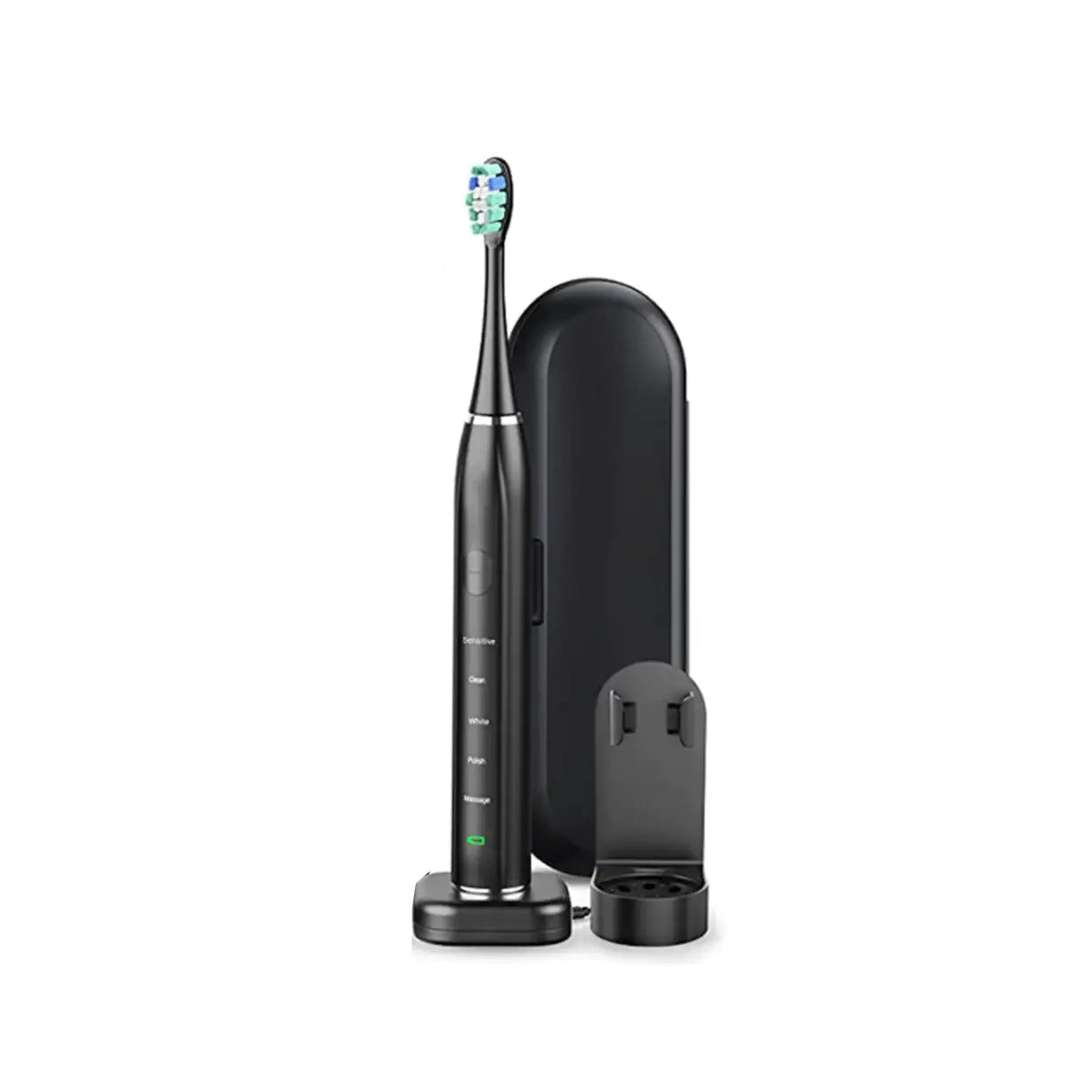 Smart Sonic Toothbrush with 8 Heads & USB Charging