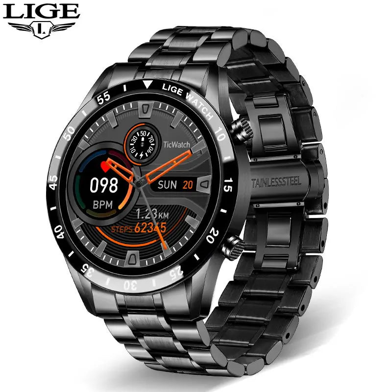 Waterproof Fitness Smartwatch with Multi-Sport Mode