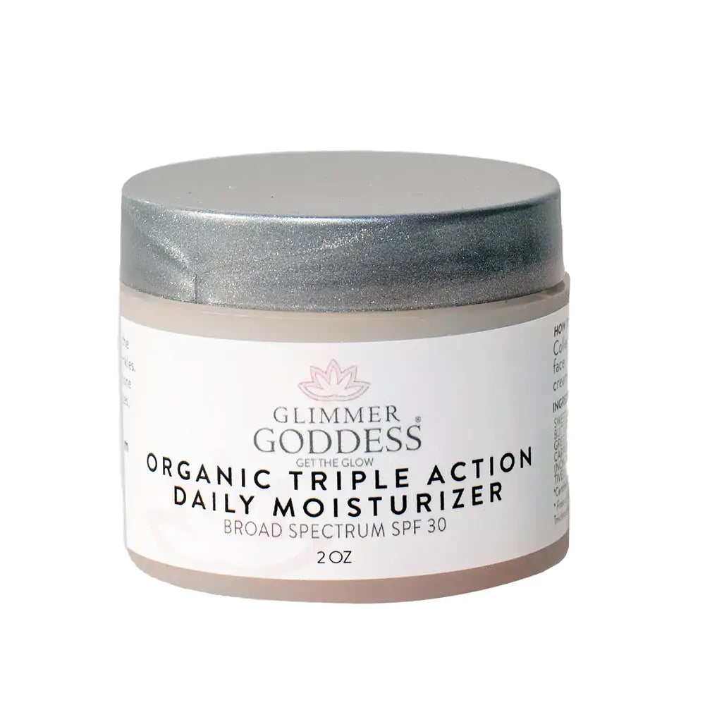 Organic Triple Action Face Cream with SPF 30