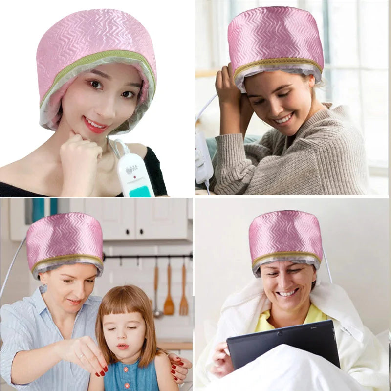 Hair Steamer Cap - Thermo-Cap Heat Therapy