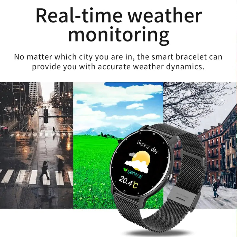 Fitness Waterproof Smartwatch with IP67 Rating and Full Touch Screen