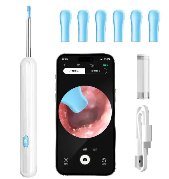 Wireless LED Ear Wax Remover with HD Camera