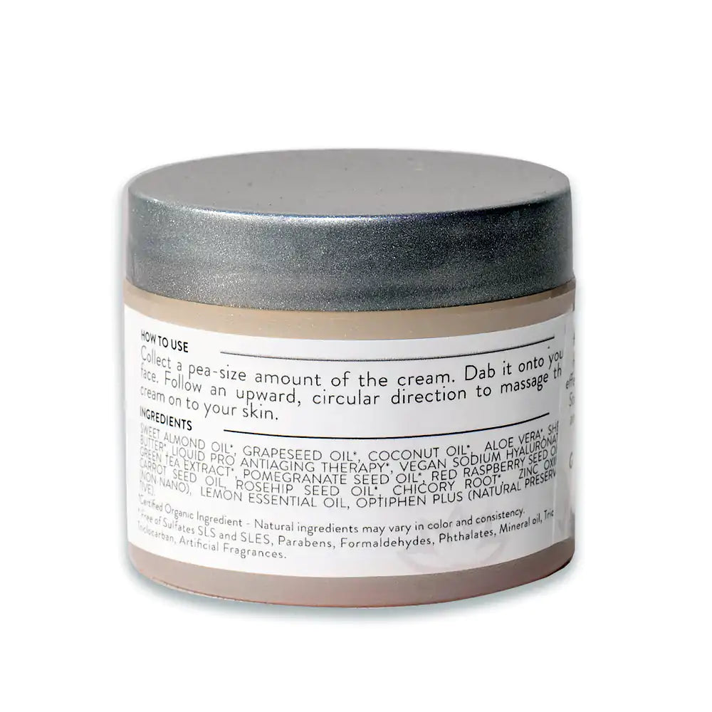 Organic Triple Action Face Cream with SPF 30