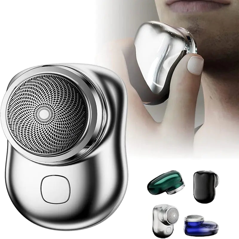 Compact Portable Electric Shaver for Men