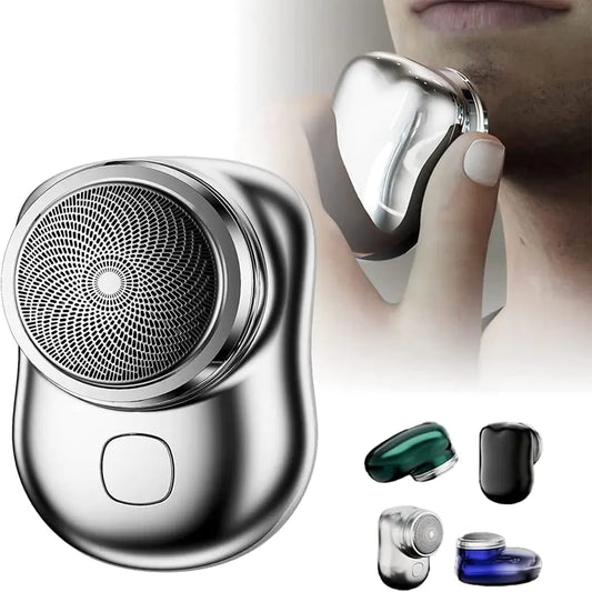 Compact Portable Electric Shaver for Men