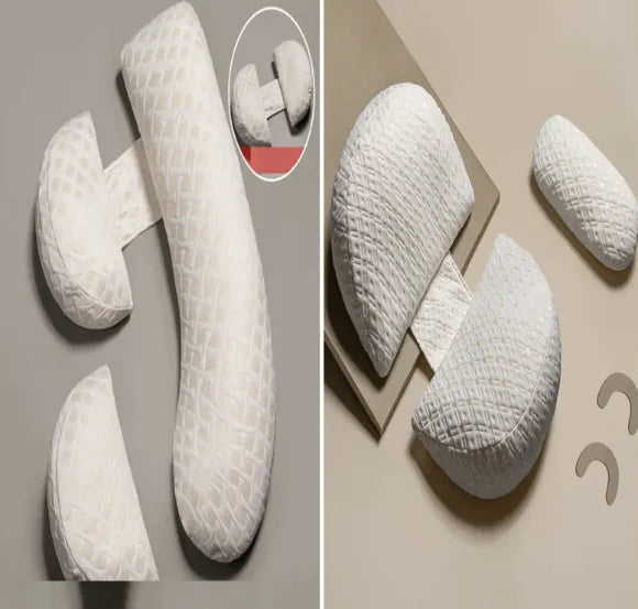 Ergonomic Side Sleeping Pregnancy Pillow for Comfort