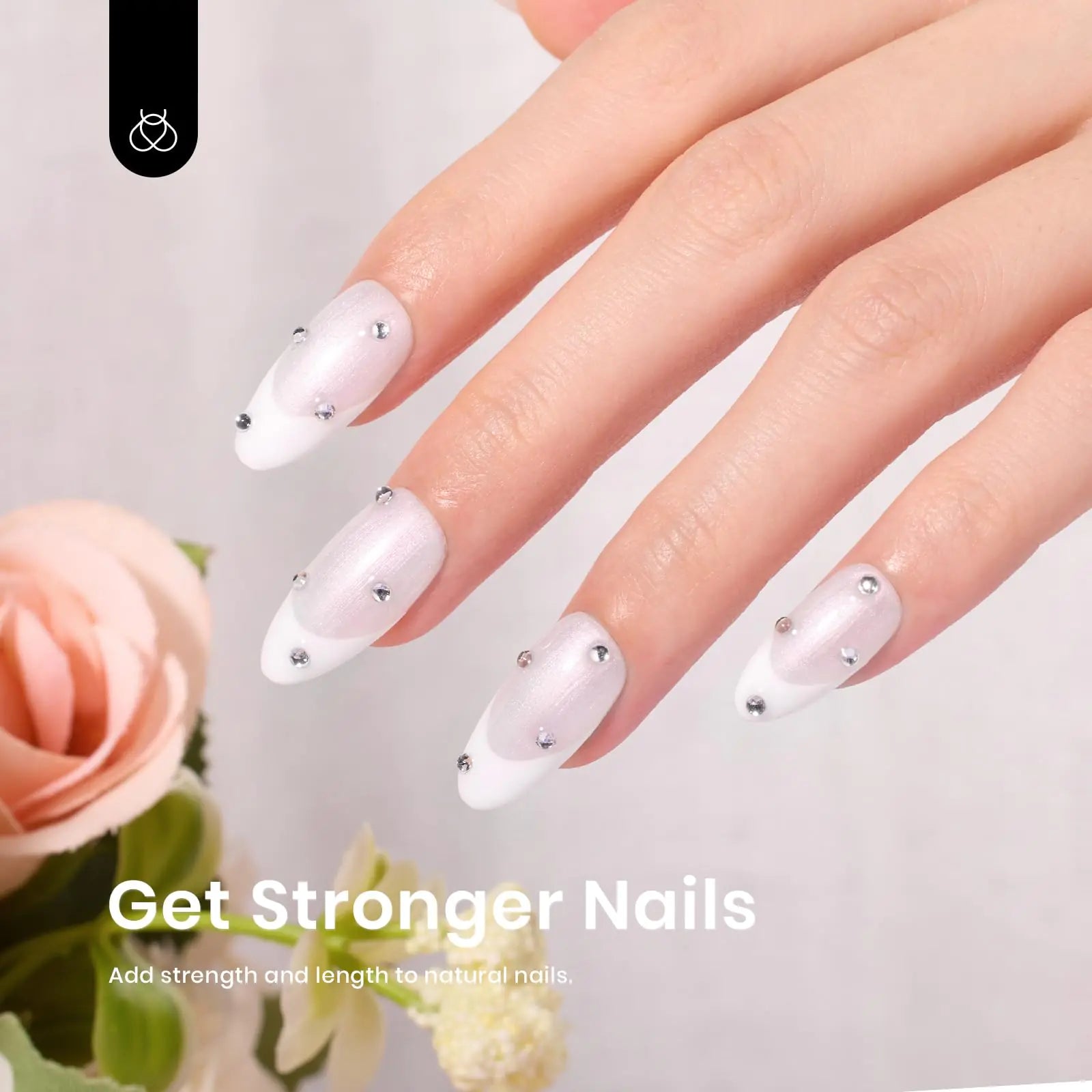 Beetles 7-in-1 Pearl White Builder Gel - Durable & Glamorous