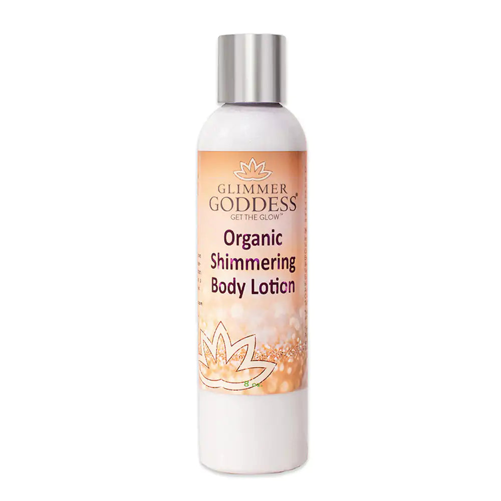 Organic Shimmer Body Lotion - Hydration and Radiance for All Skin Types