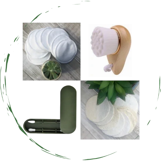 Eco-Friendly Skincare Accessories Bundle