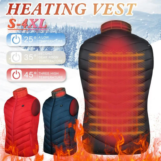 Adjustable Heated Vest for Outdoor Adventures