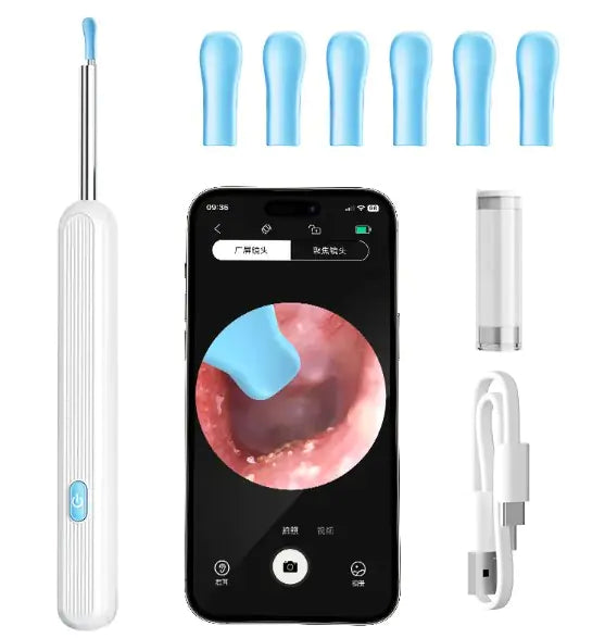 Wireless LED Ear Wax Remover with HD Camera