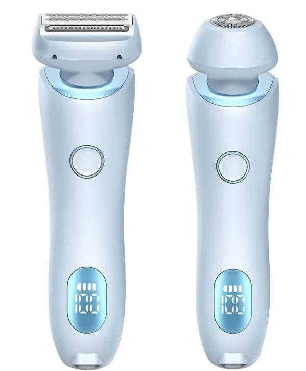 2-in-1 Women's Electric Shaver - Smooth & Gentle Grooming