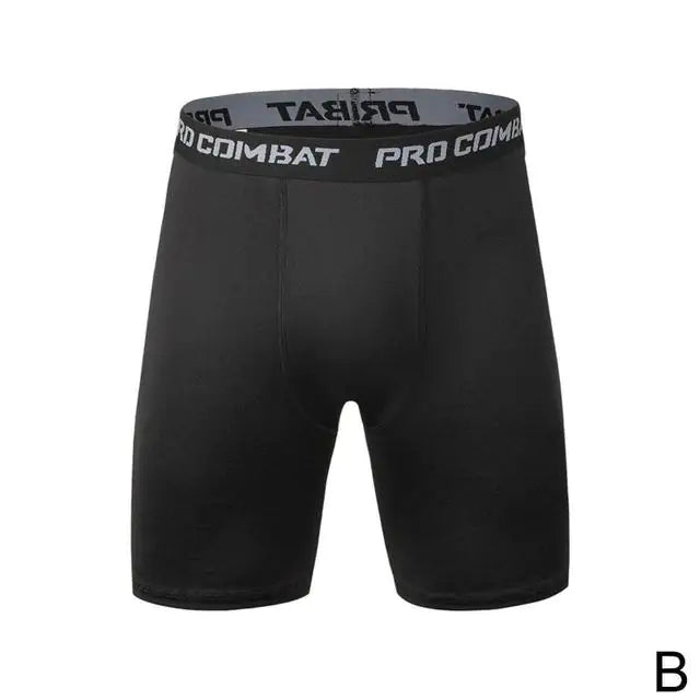 Premium Men's Fitness Elastic Shorts