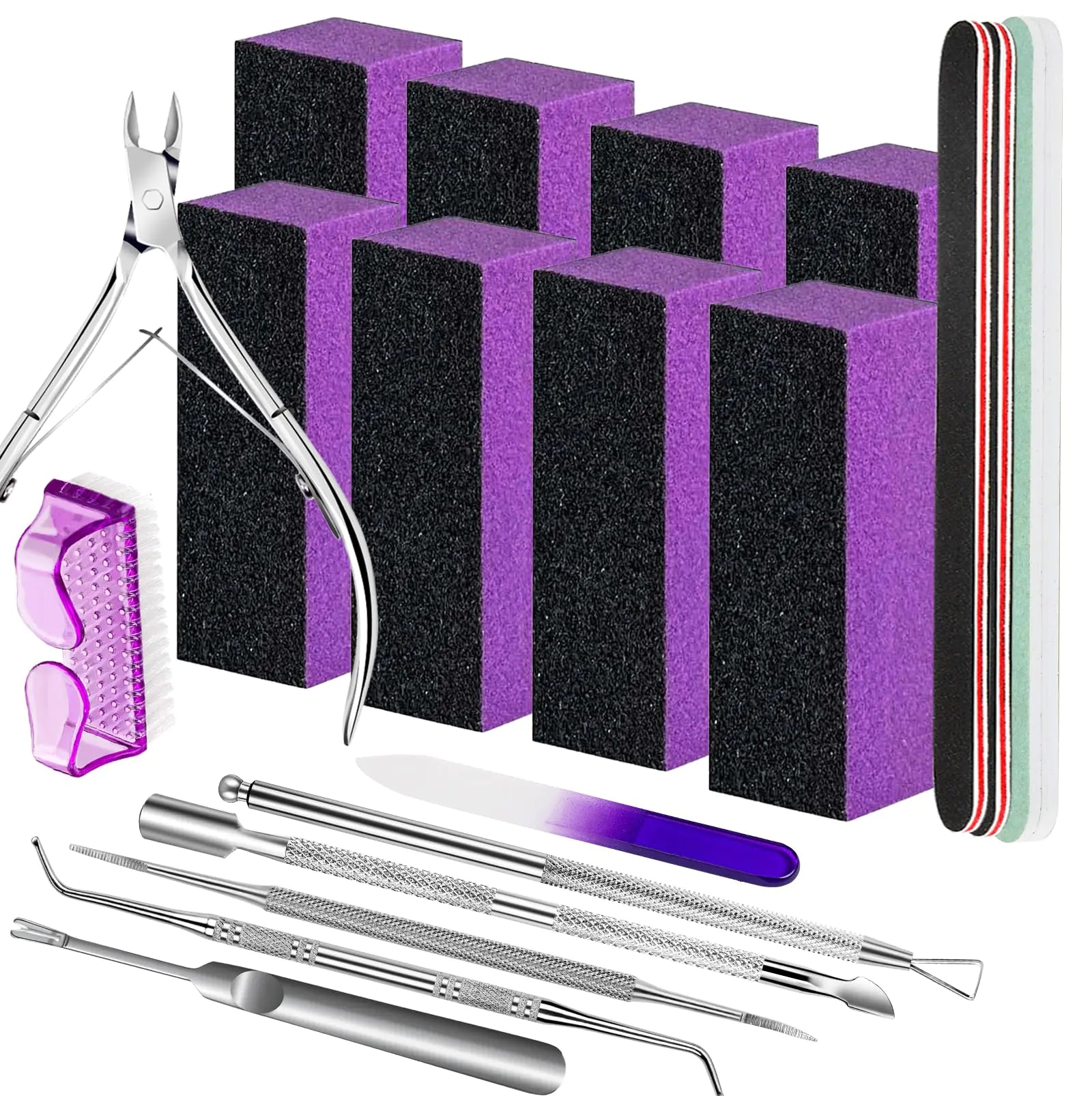 FANDAMEI Professional Nail Care Kit – All-in-One Manicure & Pedicure Essentials