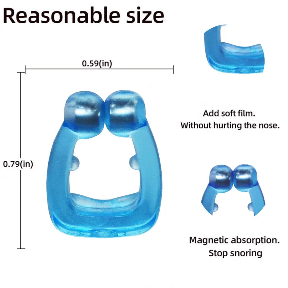 Silicone Magnetic Anti-Snoring Device