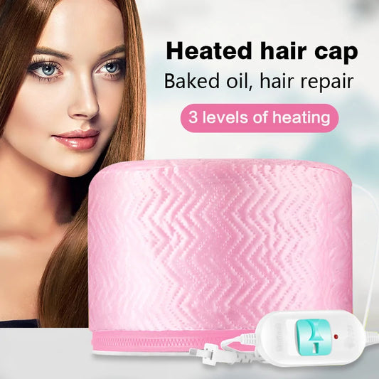 Hair Steamer Cap - Thermo-Cap Heat Therapy