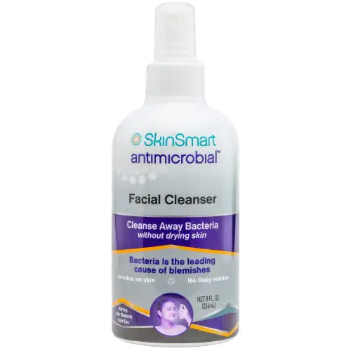 SkinSmart Acne Facial Cleanser - 8 oz Spray, Daily Use