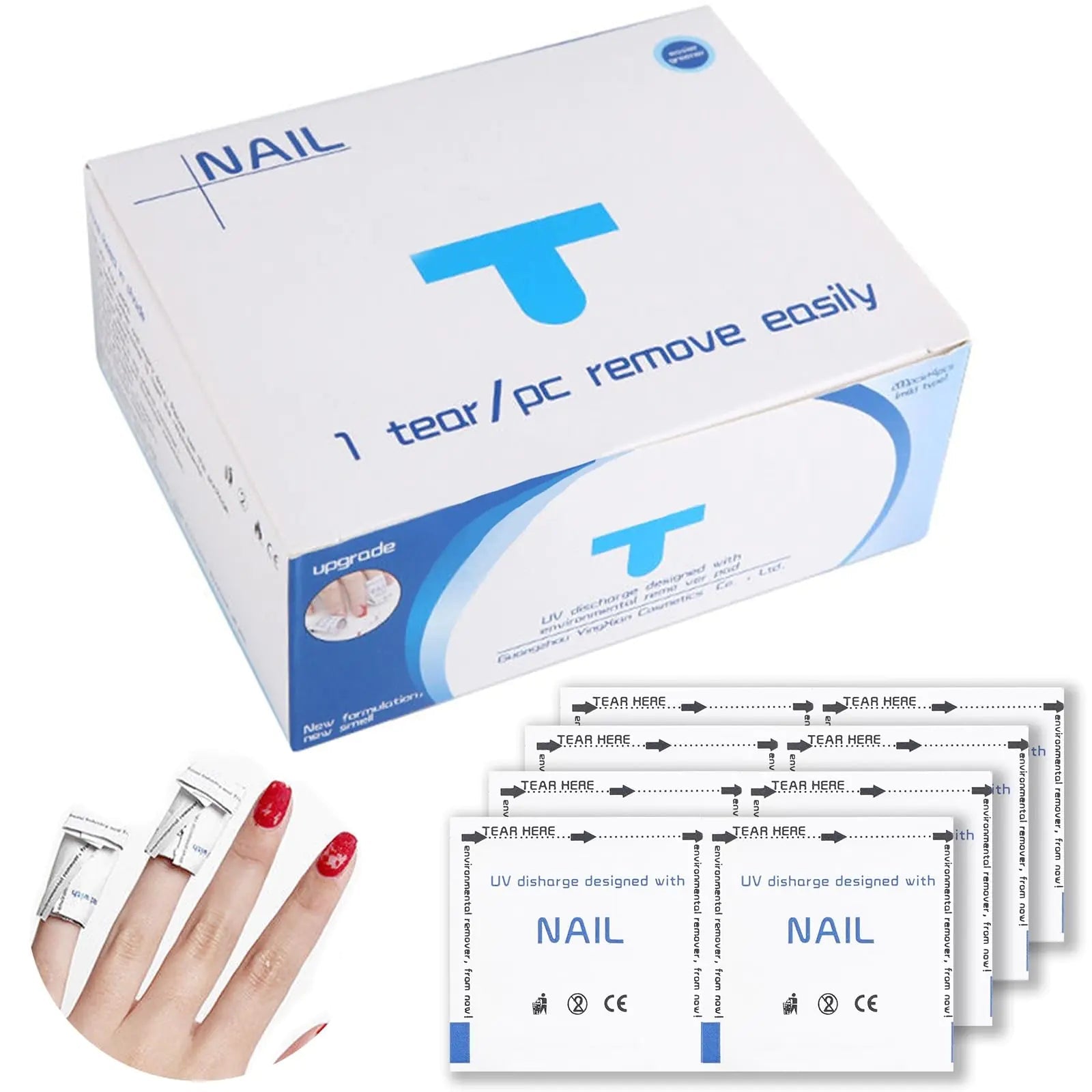 Acetone Nail Polish Remover Pads – Quick, Mess - Free Polish Removal - GNS Beauty & Personal Care