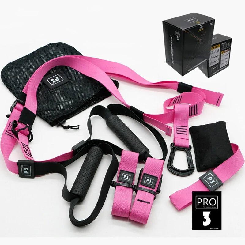 Adjustable Fitness Bands Set: 1100 lbs Full - Body Workout Companion - GNS Beauty & Personal Care