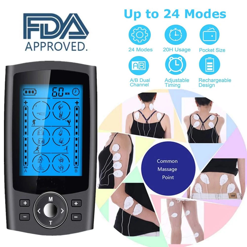 Advanced 24 - Mode Body Massage Device - GNS Beauty & Personal Care