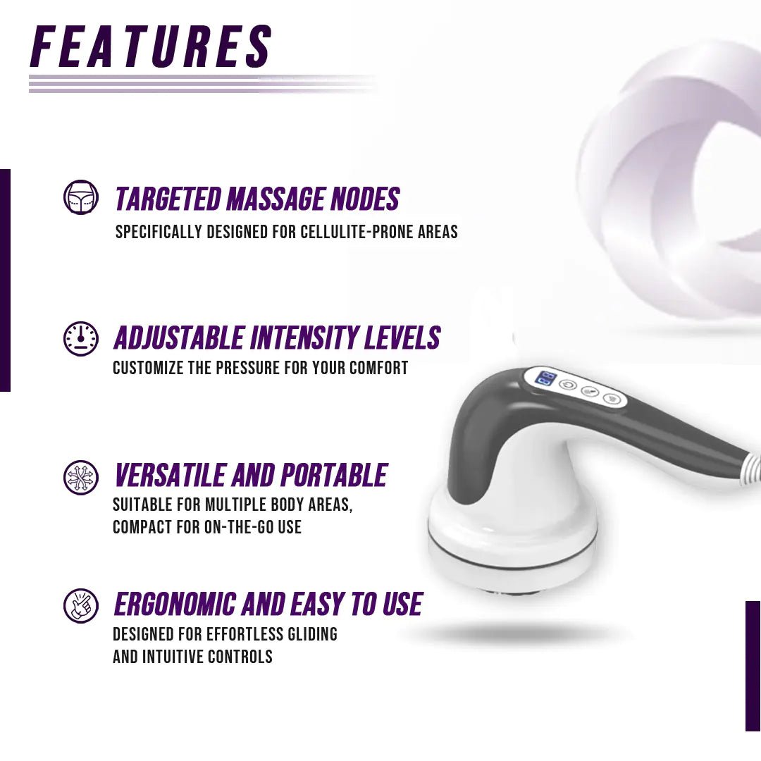 Advanced Cellulite Body Massager with 4 Heads - GNS Beauty & Personal Care