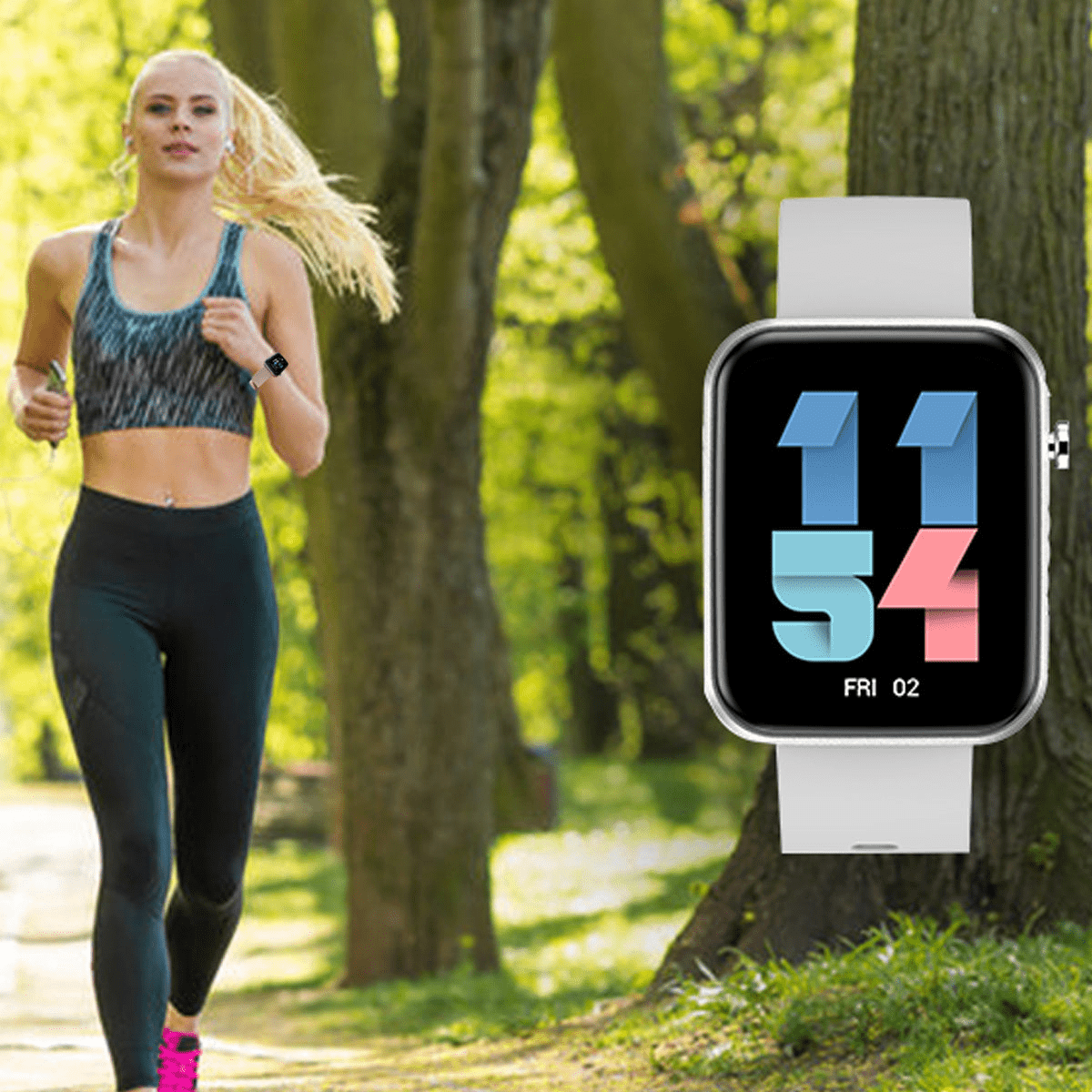 Advanced Smartwatch with Three Interchangeable Bands – Wellness & Activity Tracker - GNS Beauty & Personal Care