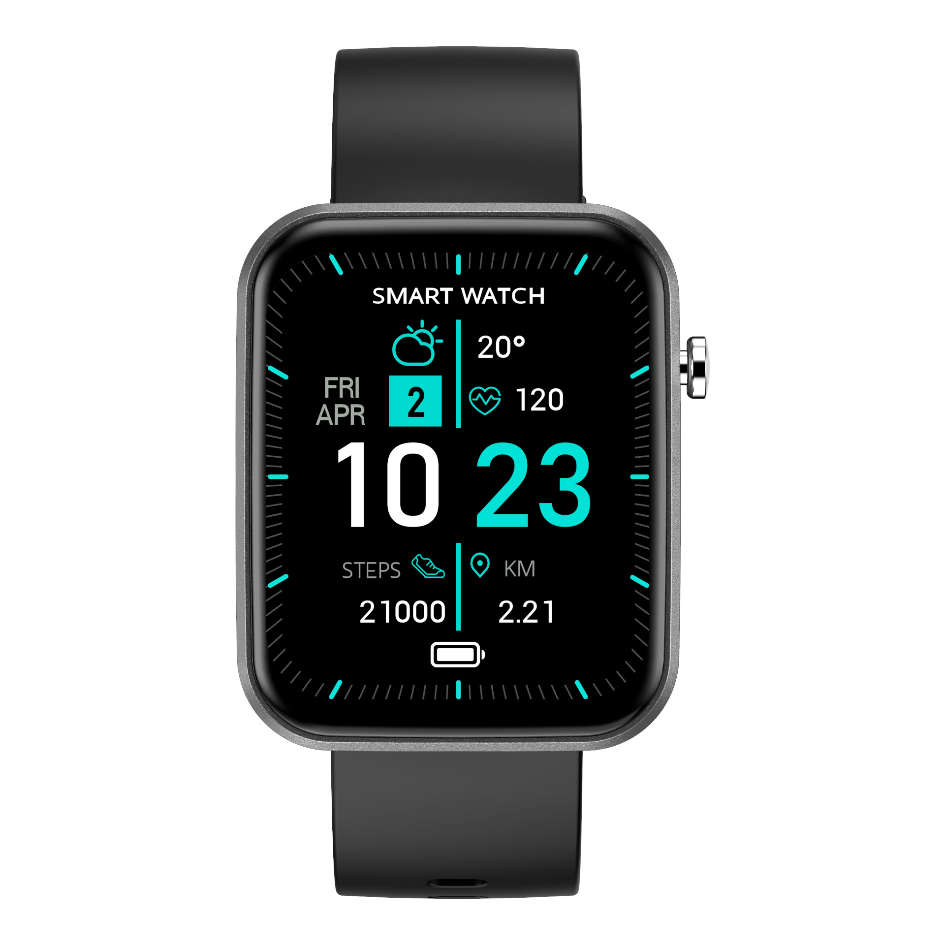 Advanced Smartwatch with Three Interchangeable Bands – Wellness & Activity Tracker - GNS Beauty & Personal Care