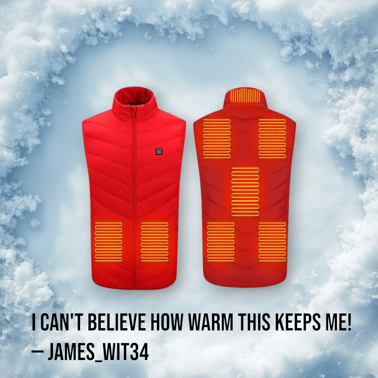 Affordable Heated Vest – Stay Warm and Active in Any Weather - GNS Beauty & Personal Care