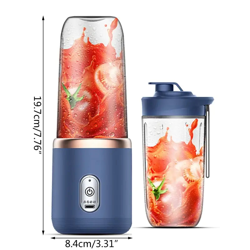 Portable Travel Blender Cup - Mini Juicer & Mixer