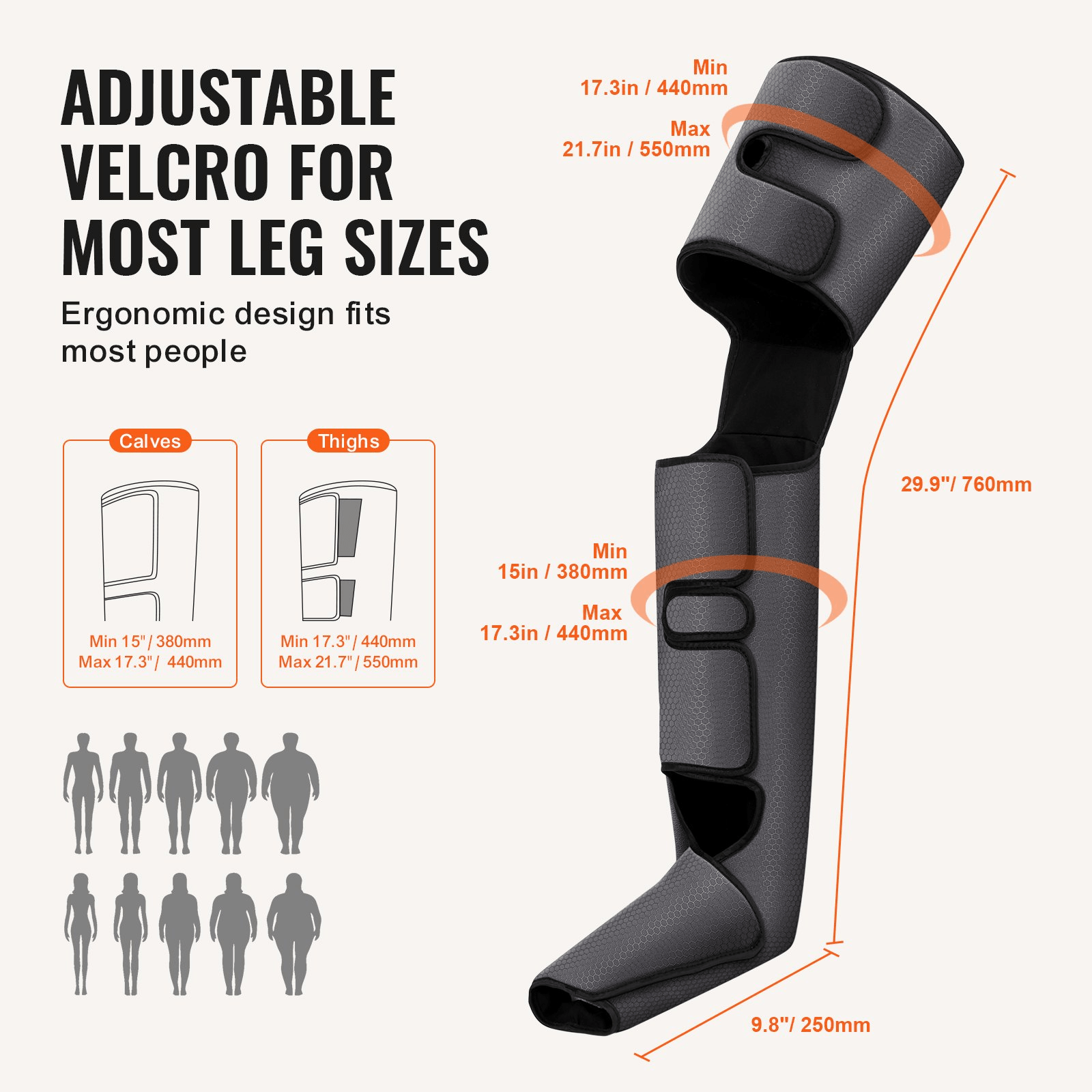 💨 Air Compression Leg Massager Boots - GNS Beauty & Personal Care