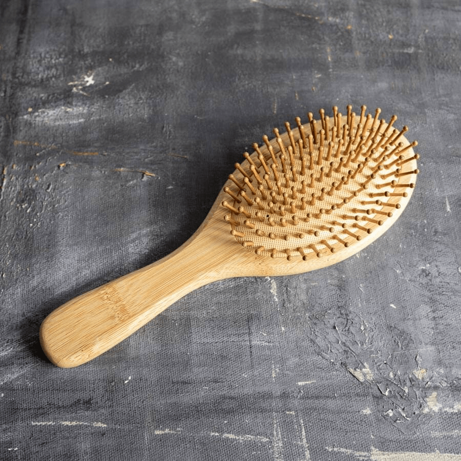 All - Natural Bamboo Hair Brush - Eco - Friendly Detangling & Scalp Massager - GNS Beauty & Personal Care